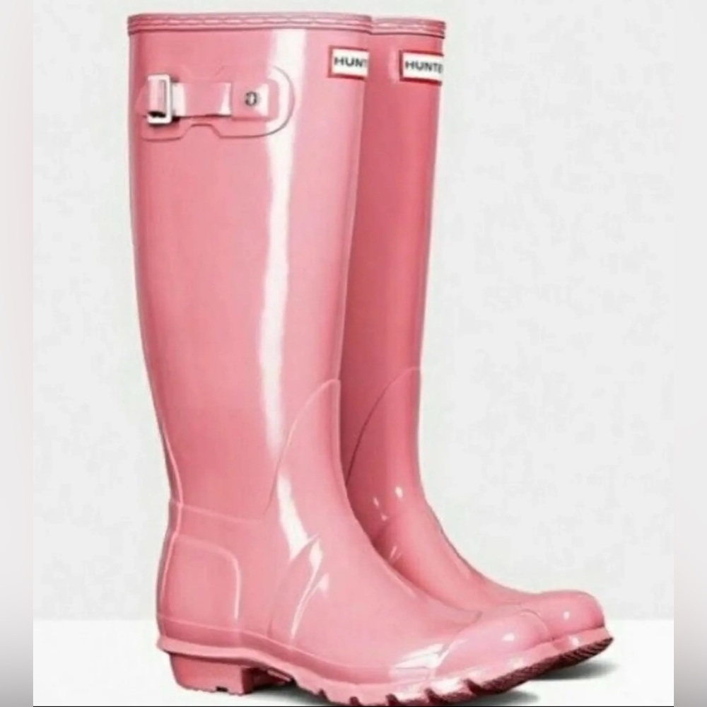 Hunter Blush Tall Boots